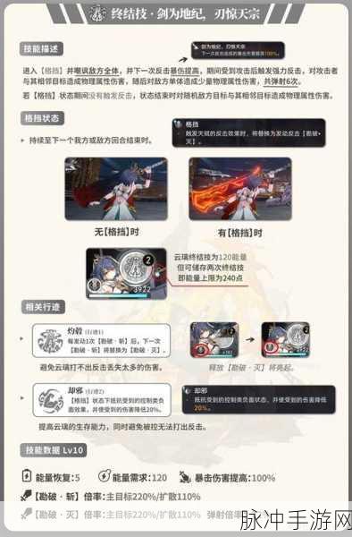 崩坏星穹铁道云璃技能机制深度解析
