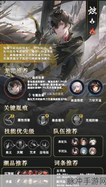 归龙潮，打造无敌阵容的秘诀大公开