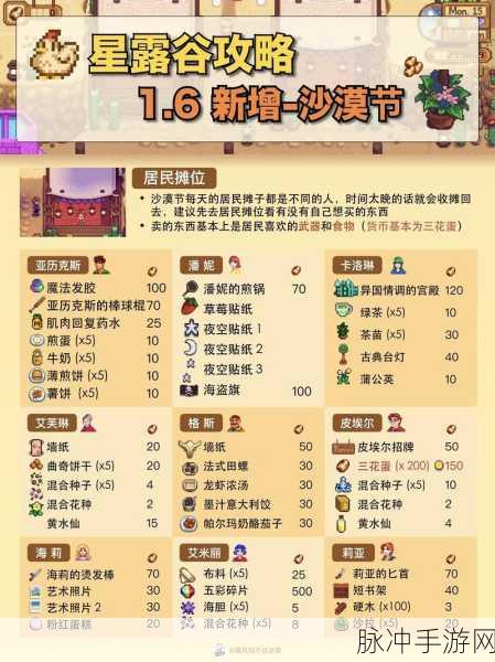 星露谷物语任务攻略大揭秘