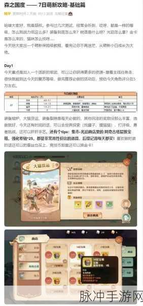 森之国度幻果玩法全攻略，带你玩转神秘世界