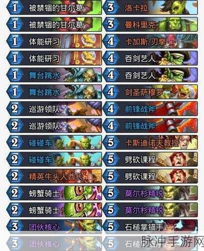 炉石传说贫瘠之地的锤炼高胜率卡组全解析