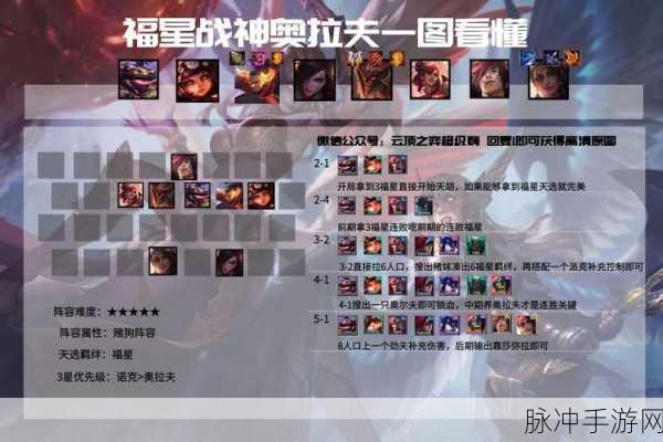 云顶之弈福星战神阵容深度解析