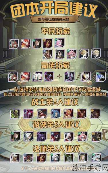 剑与远征最强阵容全解析