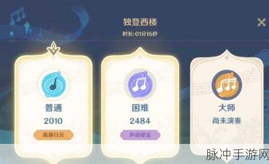 原神独登西楼位置全解析，精准坐标与探险秘籍