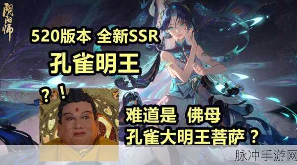 阴阳师孔雀明王全方位就业定位探秘