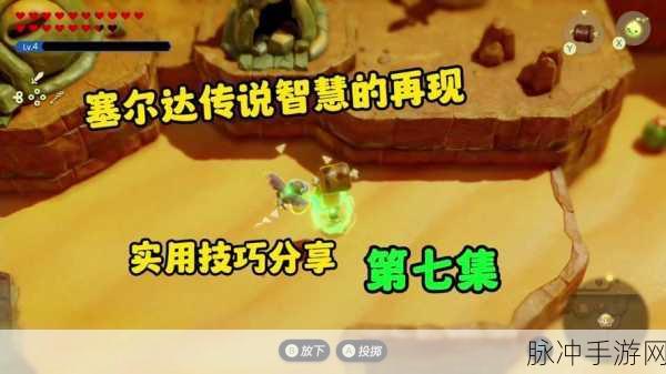 塞尔达传说智慧再现，精准定位爬墙蜘蛛