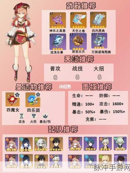 原神烟绯 0 命玩法全解析与命数最优选择