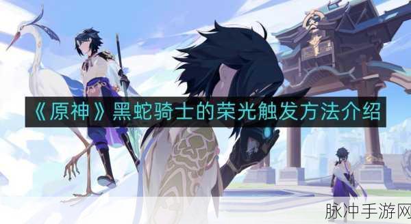 原神，黑蛇骑士的荣光 全方位攻略指南