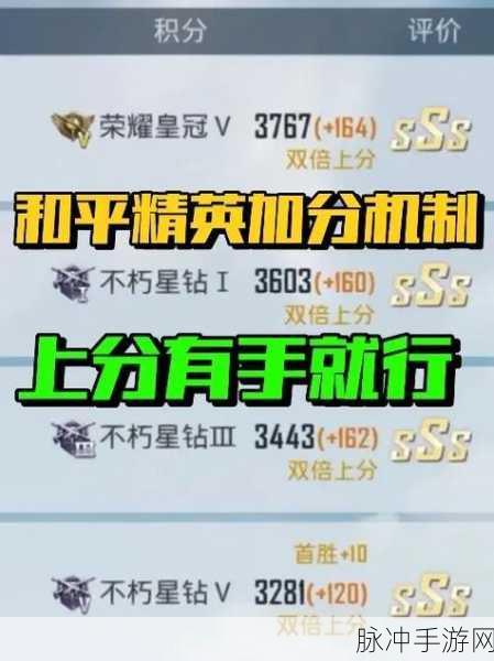 和平精英双倍上分三次进阶指南与活动规则全解