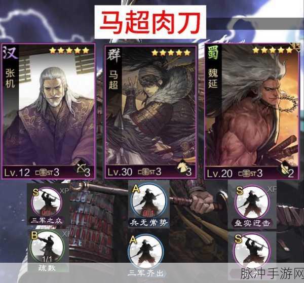 荣耀新三国魏延阵容宝物搭配秘籍大公开