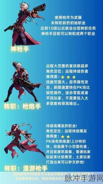地下城与勇士起源，职业抉择指南