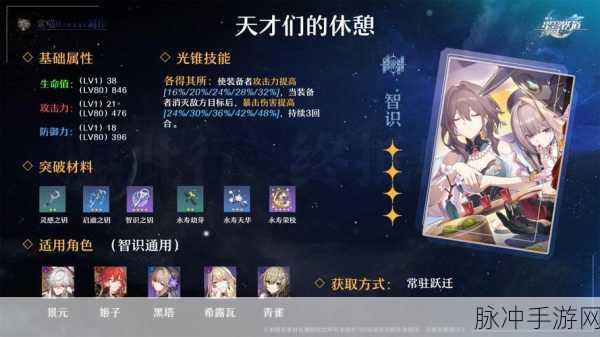 星穹铁道景元四星光锥获取全攻略