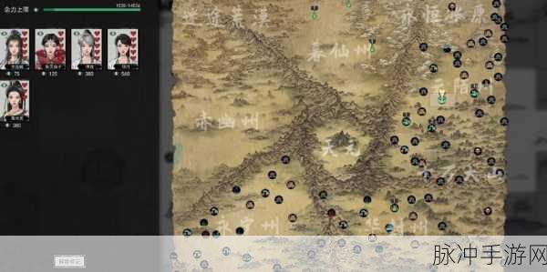 鬼谷八荒地理图位置全解析，带你畅游神秘世界