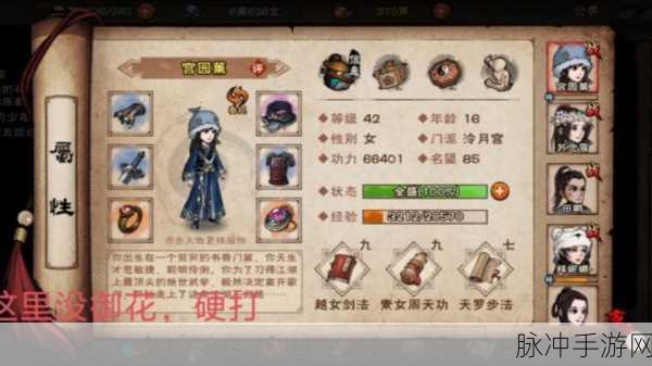 烟雨江湖冷月新支线通关秘籍大揭秘