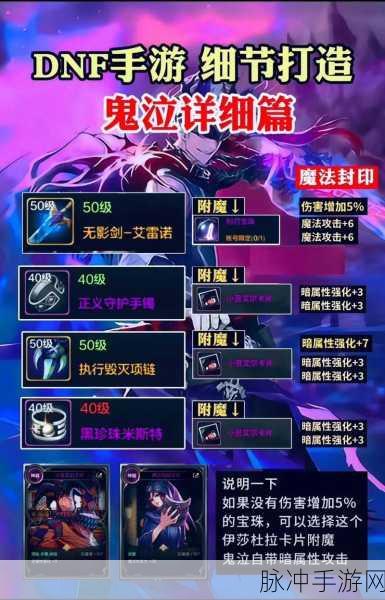 DNF手游攻略，深度解析铭刻记忆之星尘的强度