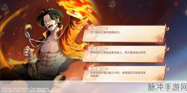 航海王热血航线国风艾斯获取新途径全揭秘，助你轻松解锁典藏级伙伴