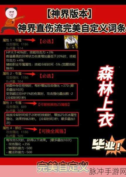 DNF手游攻略，海贼戒指成直伤新宠，神界自定义戒指深度分析