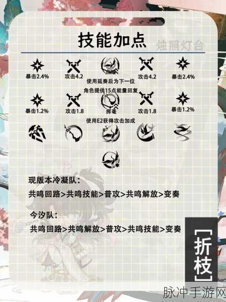 鸣潮折枝声骸携带攻略，最佳选择指南
