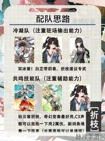 鸣潮折枝声骸携带攻略，最佳选择指南