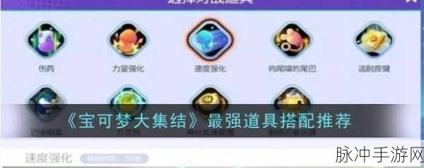 宝可梦大集结道具升级指南全解析