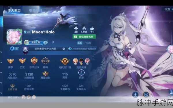 王者荣耀攻略，揭秘主页四角星点亮之道