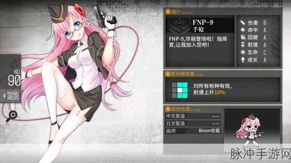 少女前线 SMG 梯队排名全解 一手掌握