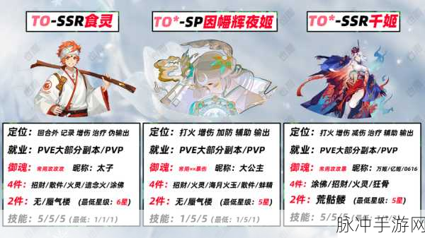 阴阳师PVE式神推荐，解锁PVE战斗的高效式神选择