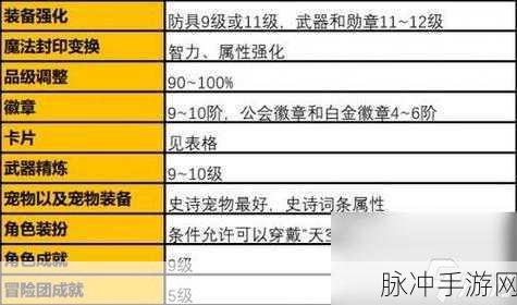 DNF手游攻略，全面解析暗属性强化20宝珠