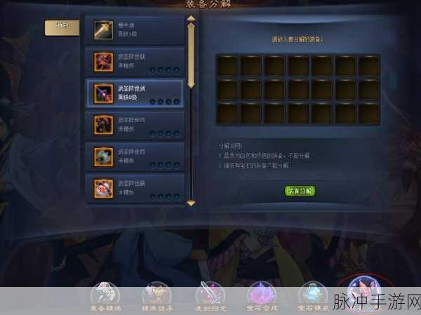 迷你西游中九幽老虎的装备升级策略深度解析