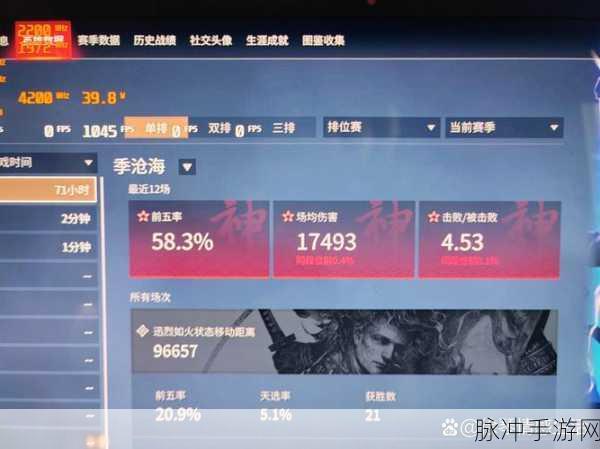 永劫无间无双修罗段位分数探秘
