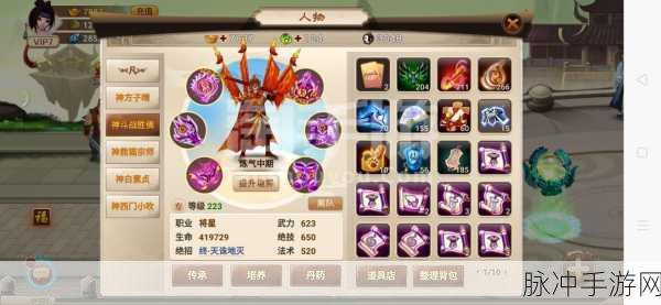 神仙道手游深度攻略，揭秘十九妹轮回所需轮回石数量及全面玩法解析