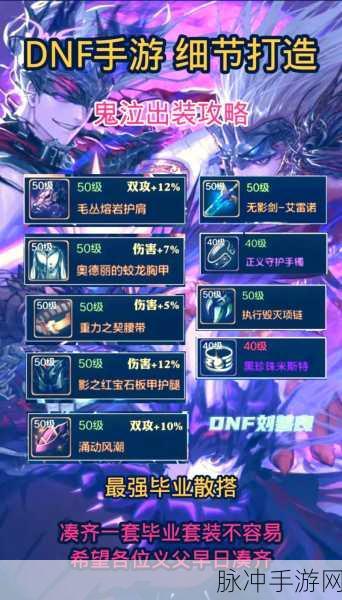 DNF手游攻略，揭秘6套90史诗最难出的部位，血的教训与无尽追求