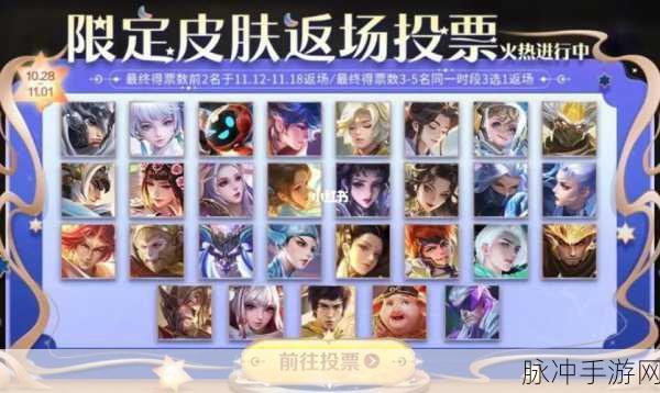 王者荣耀六周年返场皮肤投票结果大揭秘