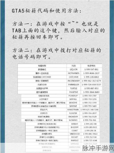 GTA5 手游新手刷经验秘籍大公开
