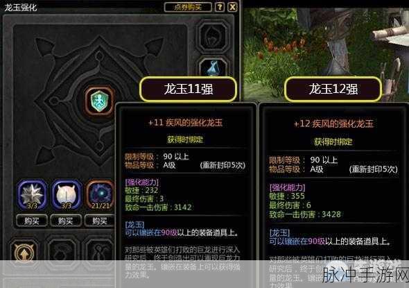 龙之谷手游战士龙玉选择推荐，打造无敌近战霸主的秘籍