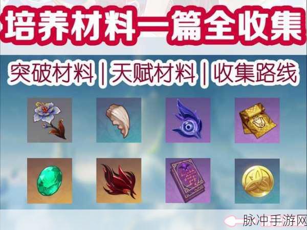 原神恰斯卡培养材料全解析，突破与成长之路
