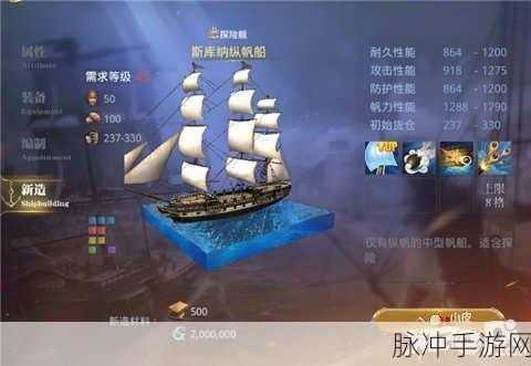 大航海之路，船只获取与系统玩法全解析