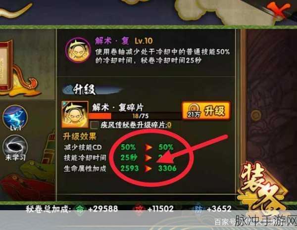 火影忍者手游攻略，药师兜秘卷搭配全解析