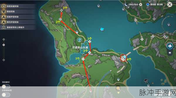原神子探测单元采集分布图全攻略