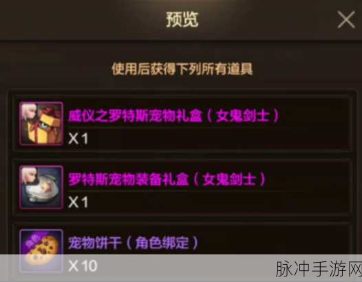 DNF手游攻略，传说装备礼盒与特殊装备礼盒的深度对比