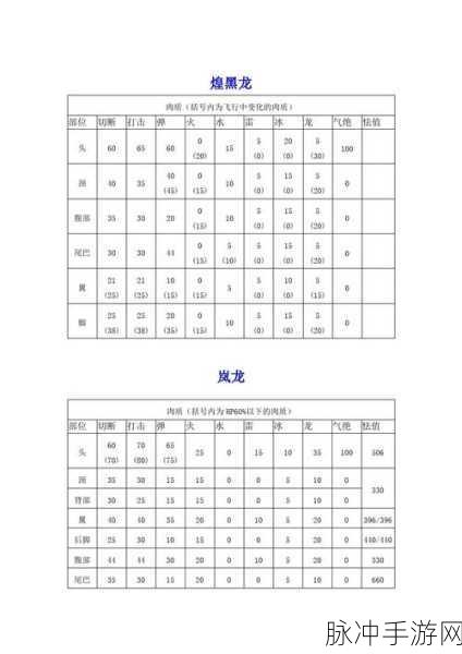 怪物猎人P3技能性价比深度解析，手游公司的攻略数据分享