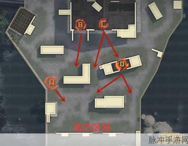 和平精英高手攻略，揭秘最佳吃饭位置与战术布局