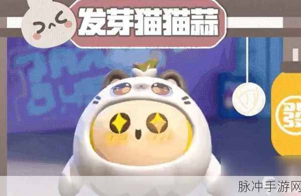 蛋仔派对新外观揭秘，如何轻松获取发芽猫猫蒜