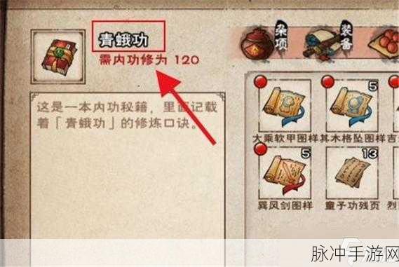 烟雨江湖，熊掌获取秘籍 称霸江湖不是梦
