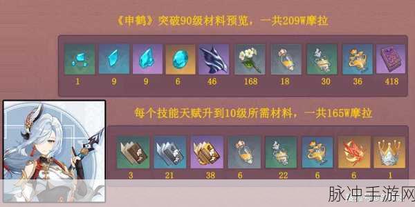 原神申鹤全方位培养及队伍搭配推荐