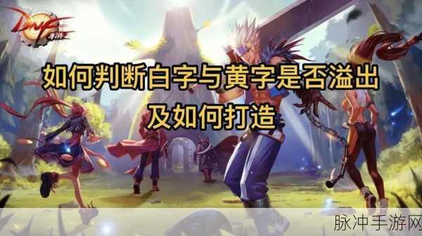 DNF手游攻略，深度解析黄字追加与黄字伤害的区别