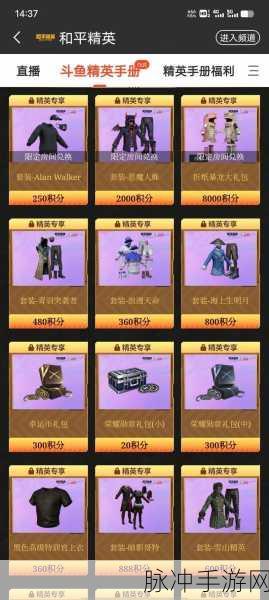 和平精英暗影哥特套装价格全解析