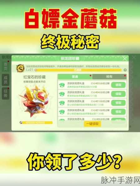 球球大作战，赠送金蘑菇的多样用途与获取攻略