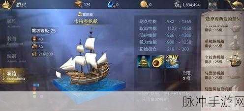 大航海之路船只完美 C 与 B 级全解析指南