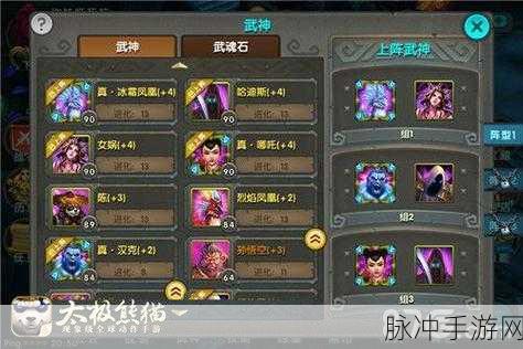 太极熊猫手游攻略，揭秘武神汉克的稀有技解锁等级